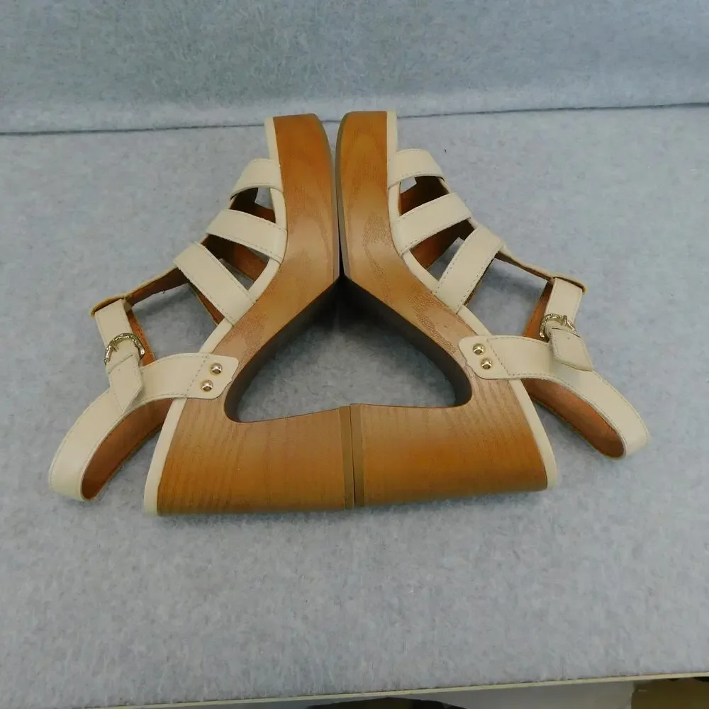 Lucky Brand Women's Imana Strappy Slingback Platform Dress Sandals - Size 8.5 - Picture 6 of 8